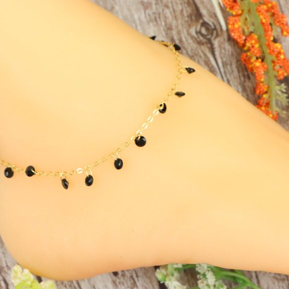 Dainty Anklet for Women – Elegant Everyday Jewelry & Perfect Gift | MLCRC2162 - Picture 9 of 10